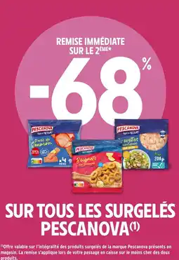 Intermarché Sur tous les surgelés pescanova offre