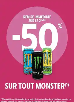 Intermarché Sur tout monster offre
