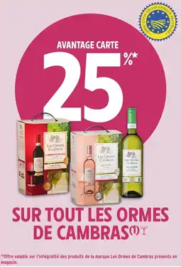 Intermarché Sur tout les ormes de cambras offre