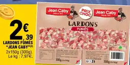 E.Leclerc Lardons fumés "jean caby” offre