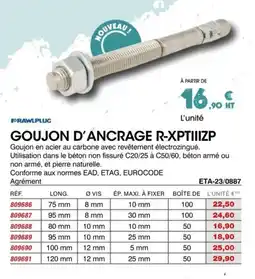 Master Pro Goujon d'ancrage r-xptiiizp offre