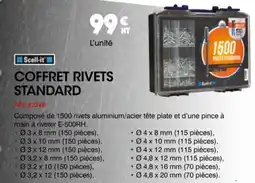 Master Pro Coffret rivets standard offre