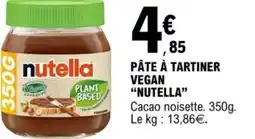 E.Leclerc Pâte à tartiner vegan offre