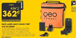 Tout faire matériaux Pack laser multi lignes vert flg 6x-green offre