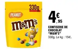 E.Leclerc Confiserie de chocolat “m&m's” offre