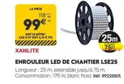 Tout faire matériaux Enrouleur led de chantier lse25 offre