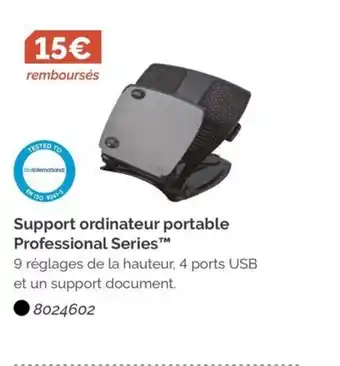LDLC Support ordinateur portable Professional Series offre