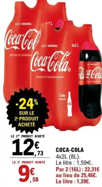 E.Leclerc Coca-cola offre