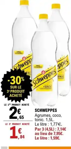 E.Leclerc Schweppes offre