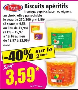 Norma Profi biscuits apéritifs offre