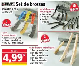 Norma Kraft set de brosses offre