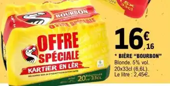 E.Leclerc Biere bourbon offre