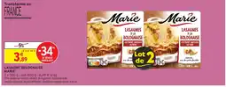 Intermarché MARIE Lasagne bolognaise offre