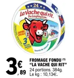 E.Leclerc Fromage fondu la vache qui rit offre