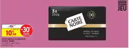Intermarché CARTE NOIRE Café moulu classique offre