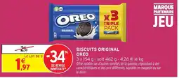 Intermarché OREO Biscuits original offre