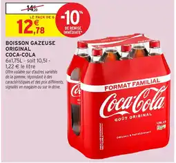 Intermarché COCA-COLA Boisson gazeuse original offre