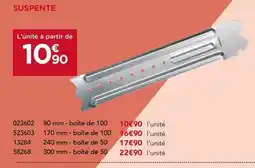 Gedimat Suspente offre