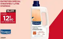 Gedimat STARWAX Entretien spécial stratifiés offre