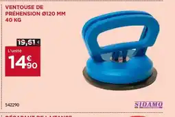Gedimat SIDAMO Ventouse de préhension offre