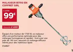 Gedimat Malaxeur b1700 en coffret sirl offre