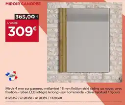 Gedimat Miroir canopee offre