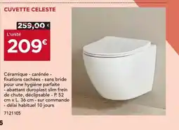 Gedimat Cuvette celeste offre