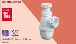 Gedimat Siphon lavabo offre