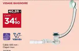 Gedimat Vidage baignoire offre
