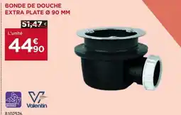 Gedimat Bonde de douche extra plate ø 90 mm offre