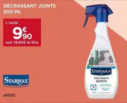 Gedimat STARWAX Décrassant joints offre