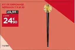 Gedimat Kit de ramonage hérisson offre