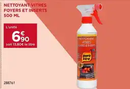 Gedimat Nettoyant vitres foyers et inserts offre