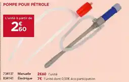 Gedimat Pompe pour pétrole offre