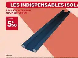 Gedimat Bas de porte stop froid universel offre
