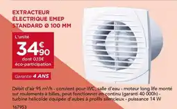 Gedimat Extracteur électrique emep standard offre