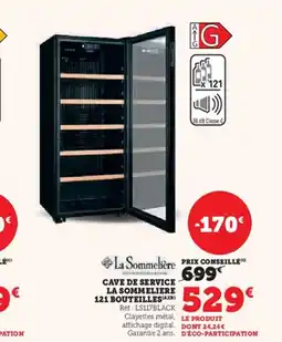 Hyper U Cave de service la sommeliere offre