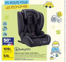 Carrefour Siège-auto i-Size Freefix offre