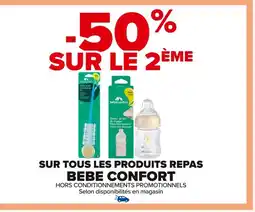Carrefour BEBE CONFORT Sur tous les produits repas offre