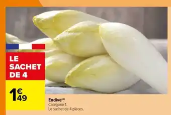Carrefour ENDIVE offre