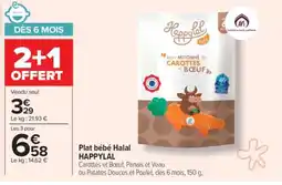Carrefour Plat bébé Halal HAPPYLAL offre