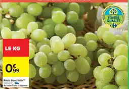 Carrefour Market Raisin blanc Italia offre