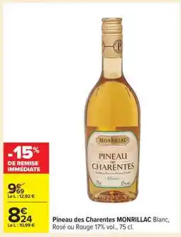 Carrefour Pineau des Charentes Monrillac offre