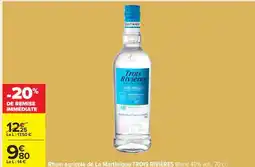 Carrefour Rhum agricole de La Martinique TROIS RIVIÈRES offre