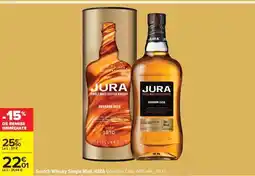 Carrefour Scotch Whisky Single Malt JURA offre