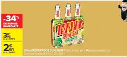 Carrefour Bière DESPERADOS SUNLIGHT offre