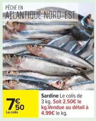 Carrefour SARDINE offre