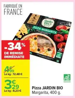 Carrefour Pizza JARDIN BIO offre