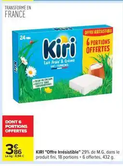 Carrefour KIRI offre
