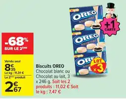 Carrefour Biscuits Oreo offre